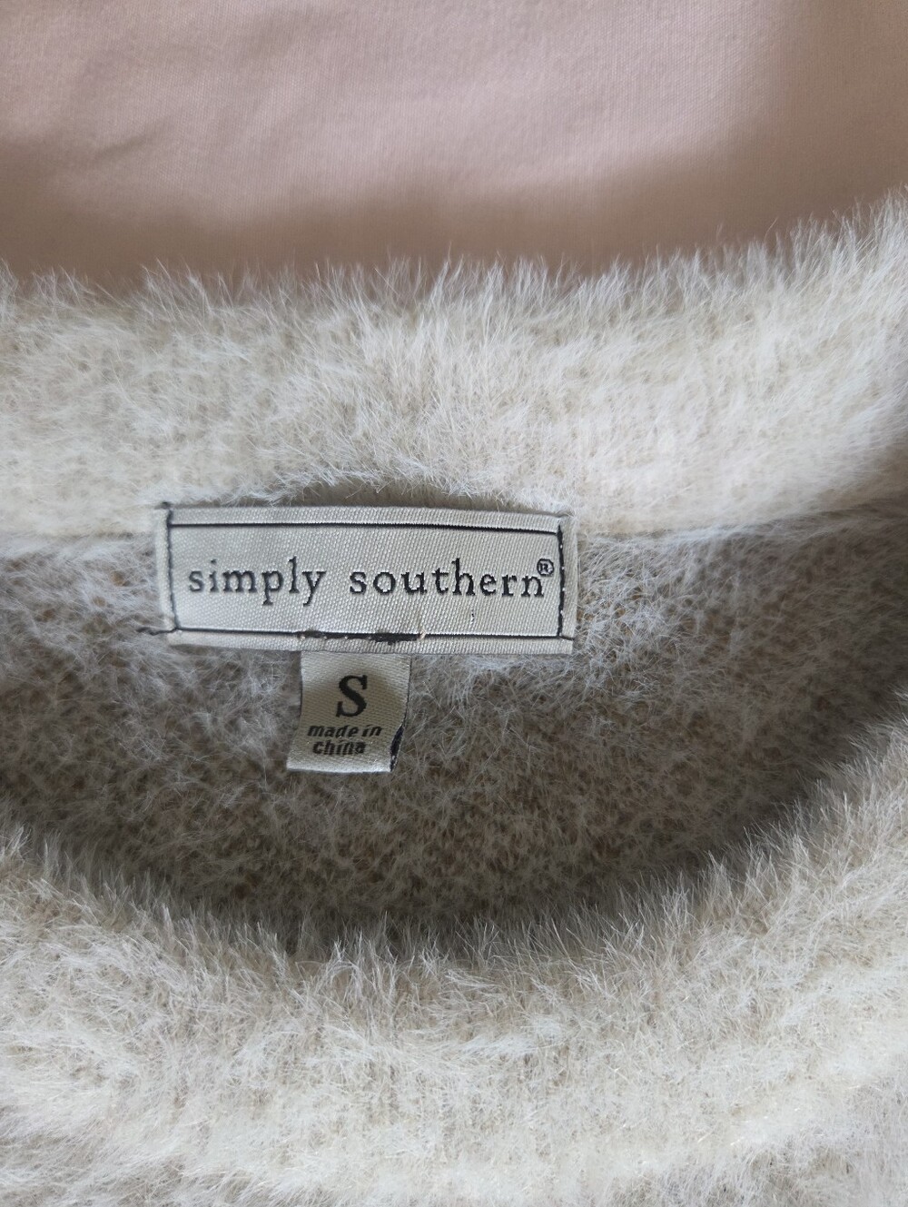 Simply Southern Cream Aztec Pattern Sweater - Picture 6 of 11